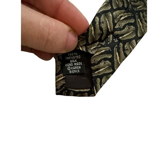 The Nature Conservancy Men's Crocodile Novelty Necktie 100% Silk Vintage - Picture 7 of 8